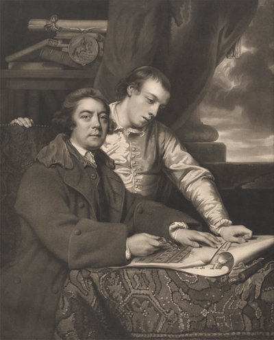 James Paine a jeho syn od James Watson