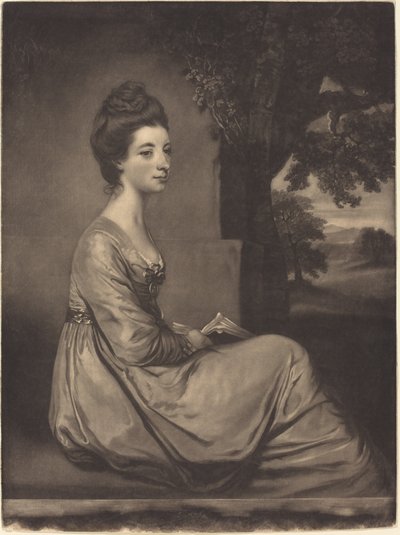 Jemima hraběnka Cornwallisová od James Watson after Sir Joshua Reynolds