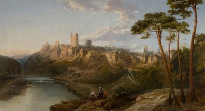 Hrad Richmond, Yorkshire od James Webb