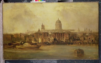 Temže poblíž Blackfriars od James Webb