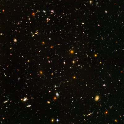Hubbleovo ultra hluboké pole od James Webb Space Telescope (NASA)
