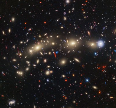 MACS 0416 (Hubble ACS ja WFC3 + Webb NIRCam -kuva) od James Webb Space Telescope (NASA)
