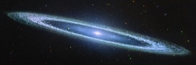 Galaxie Sombrero (snímek z přístroje MIRI Compass) od James Webb Space Telescope (NASA)