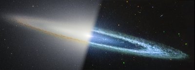 Galaxie Klobouk (NIRCam/MIRI) od James Webb Space Telescope (NASA)