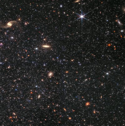Trpasličí galaxie WLM od James Webb Space Telescope (NASA)