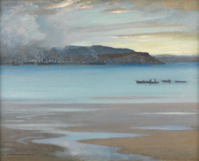 Rhu Bay (olej na plátně) od James Whitelaw Hamilton