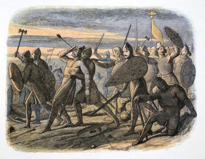 Smrt krále Harolda, bitva u Hastings, 1066 1864 od James William Edmund Doyle