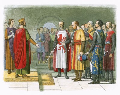 Král Jindřich III a jeho parlament od James William Edmund Doyle