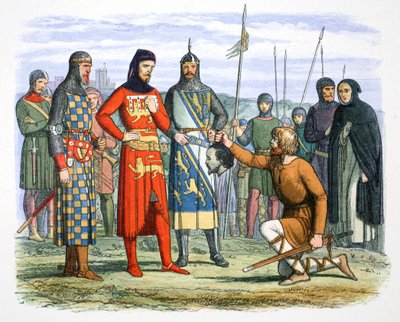 Hlava Piers Gaveston zobrazena hraběti z Lancasteru, 1312 1864. od James William Edmund Doyle