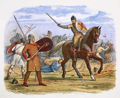 Robert, vévoda z Normandie, zajatý v bitvě u Tinchebraye, Normandie, 1106 1864 od James William Edmund Doyle