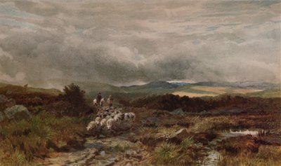 „Mountain Road, Capel Curig, Severní Wales“, 1938 od James William Whitaker