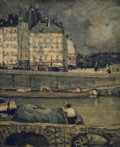 Okraje Seiny, Paříž, 1880-1924 od James Wilson Morrice