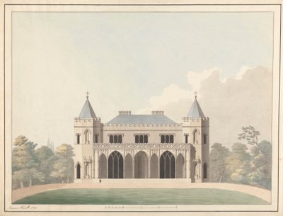 Design pro Little Frogmore: Elevation od James Wyatt