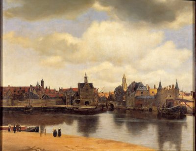 Pohled na město Delft od Jan (1632 75) Vermeer