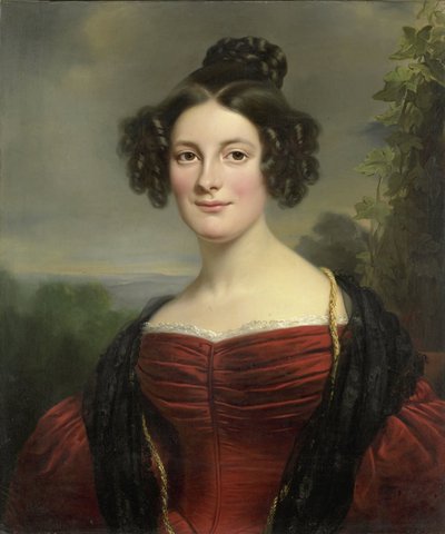 Catharina Annette Fraser (1815-1892) od Jan Adam Kruseman