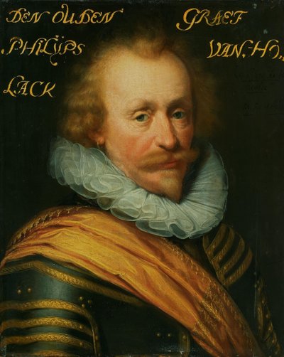 Portrét Philipse, hraběte z Hohenlohe zu Langenburg od Jan Antonisz van Ravesteyn (workshop of)