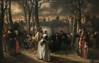 Procházka za zdmi od Jan August Hendrik Leys