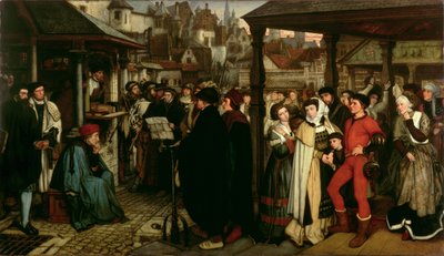 Edikt Karla V., cca 1861 od Jan August Hendrik Leys