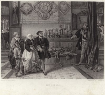 Hosté od Jan August Hendrik Leys
