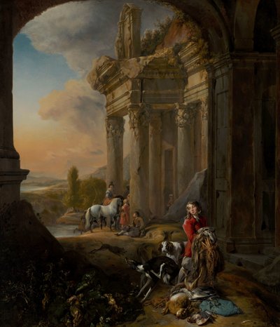 Po lovu Na de jacht (Po lovu) od Jan Baptist Weenix