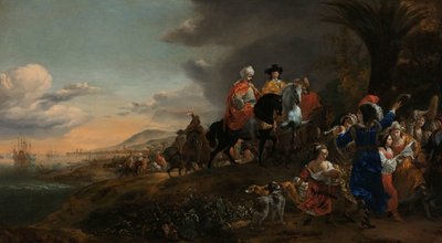 Nizozemský velvyslanec na cestě do Isfahánu Nizozemský velvyslanec na cestě do Isfahánu od Jan Baptist Weenix
