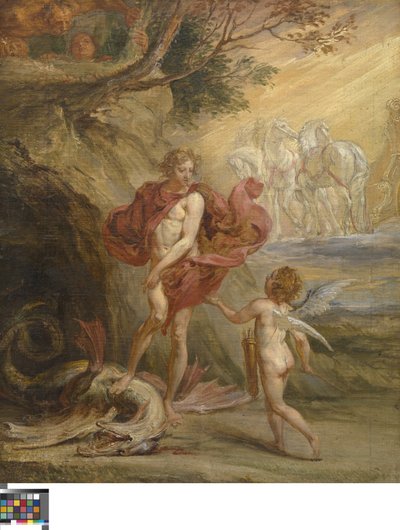 Nizozemsky: Apollo en Python Apollo a Python od Jan Boeckhorst