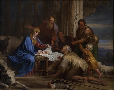 Klanění pastýřů od Jan Boeckhorst