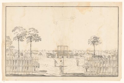Palác v Djocja (Mataram) od Jan Brandes