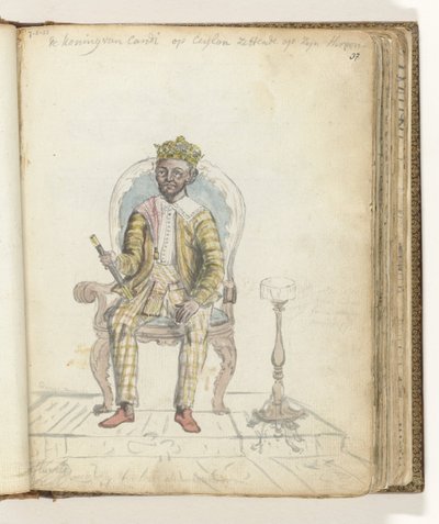 Král Kandy, Sri Rajadhi Rajasinha od Jan Brandes