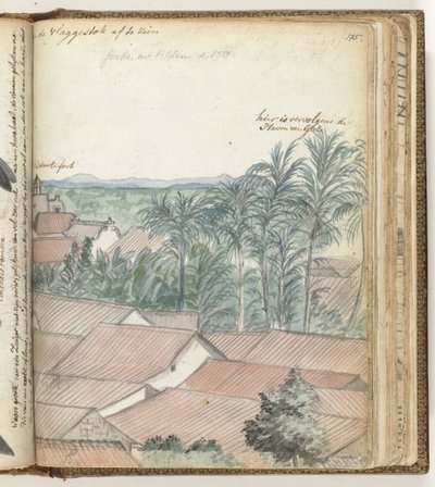 Pohled na Galle od Jan Brandes