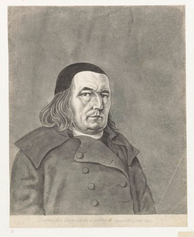 Autoportrét Jan Brandes 1803 od Jan Brandes