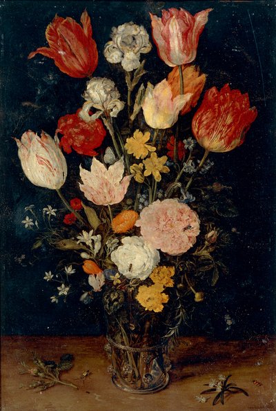 Váza s květinami od Jan Brueghel the Elder