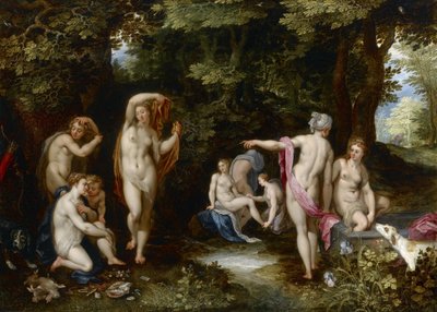 Diana a Actaeon od Jan Brueghel the Elder