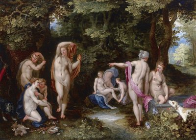 Diana a Actaeon od Jan Brueghel the Elder