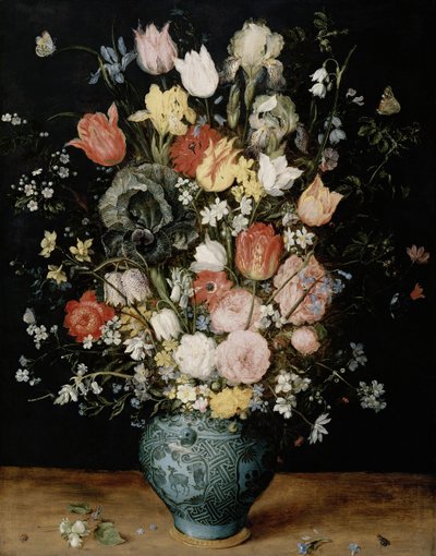 Květiny v modré váze, cca 1608. od Jan Brueghel the Elder