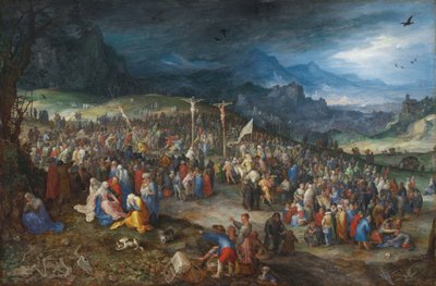 Německy: Calvary Calvary od Jan Brueghel the Elder
