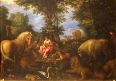 "Orfeus", Jan Brueghel (I) od Jan Brueghel the Elder