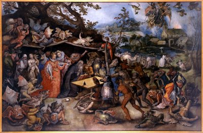 Pokušení opata svatého Antonína od Jan Brueghel the Elder