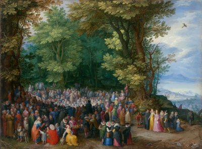 Kázání na hoře od Jan Brueghel the Elder