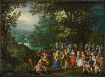Svatební tanec, 1596. od Jan Brueghel the Elder