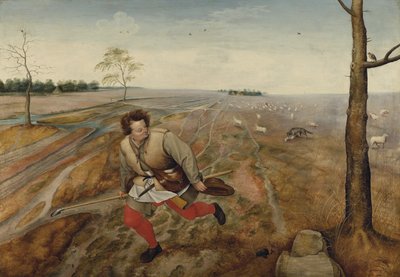 Špatný pastýř od Jan Brueghel the Younger