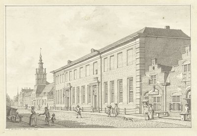 Dolhuis, Gasthuis a Oudevrouwenhuis v Rotterdamu od Jan Bulthuis