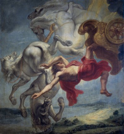 Pád Phaeton, konec 17. století. od Jan Carel van Eyck
