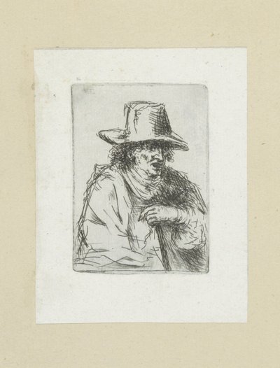 Člověk vloží hoge hoed do stoku The Compleat Work of Etchings od Johna Chalona / Oeuvre Complette des Eaux Fortes par Jean Chalon (název série) od Jan Chalon
