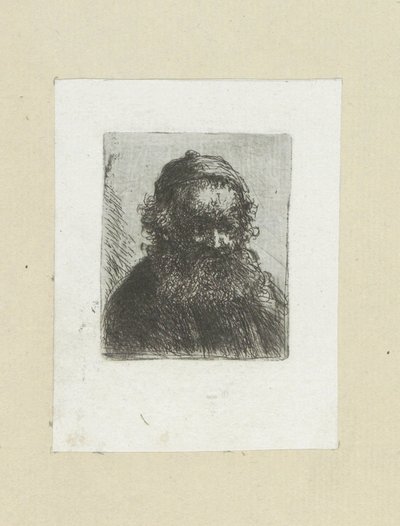 Oude man dává Baarda do mutací The Compleat Work of Etchings od Johna Chalona / Oeuvre Complette des Eaux Fortes par Jean Chalon (název série) od Jan Chalon
