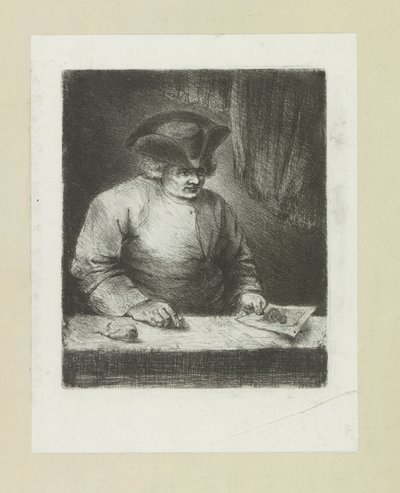 Portrét Hendrika Chalona The Compleat Work of Etchings od Johna Chalona / Oeuvre Complette des Eaux Fortes par Jean Chalon (název série) od Jan Chalon