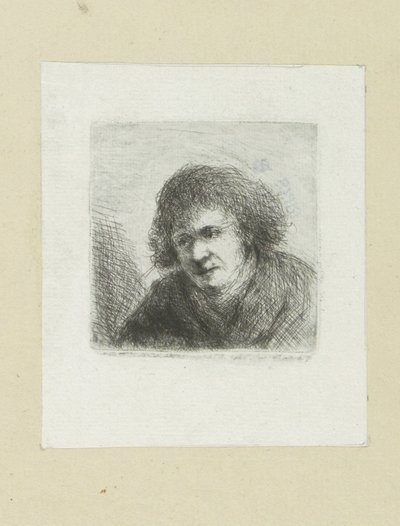 Volwassen muž, naar odkazy The Compleat Work of Etchings od Johna Chalona / Oeuvre Complette des Eaux Fortes par Jean Chalon (název série) od Jan Chalon
