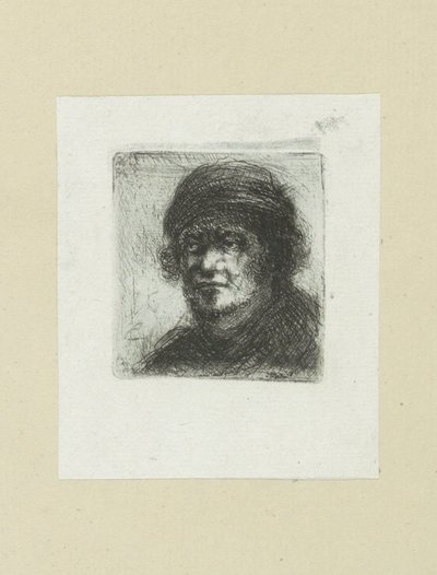Volwassen muž, naar odkazy The Compleat Work of Etchings od Johna Chalona / Oeuvre Complette des Eaux Fortes par Jean Chalon (název série) od Jan Chalon