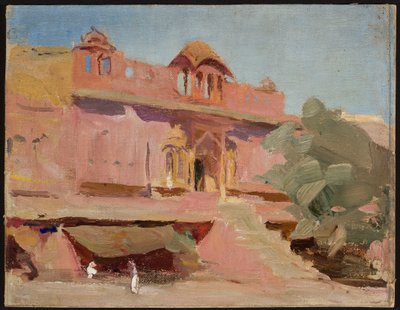 Jaipur - budovy. Z cesty do Indie od Jan Ciągliński