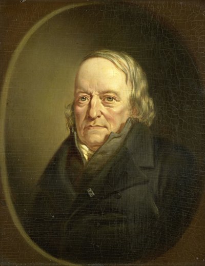 Portrét Johannese Kinkera, básníka a filozofa, profesora v Lutychu od Jan Cornelis van Rossum